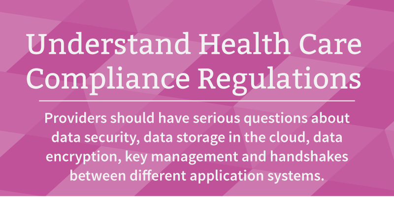 Answers for each provider boil down to their trust in the solution.
